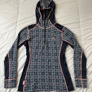 Kari Traa Hoodie 100% Merino Wool Women's Medium